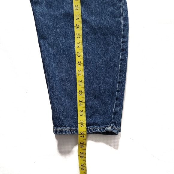 ZARA Z1975 BAGGY PAPERBAG JEANS - Picture 8 of 11